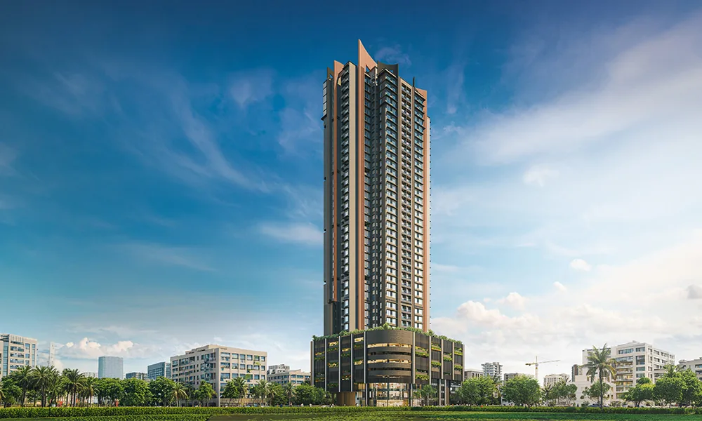 Tower elevation - Avhad Bayline Residences, Mahim West Mumbai