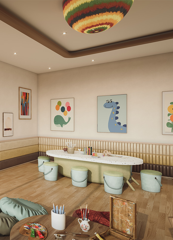 Arts Studio at Avhad Bayline Residences, Mahim West