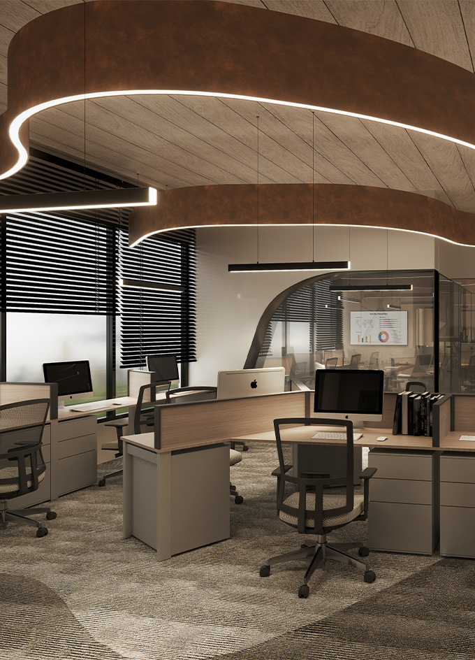 Co Working Space at Avhad Bayline Residences, Mahim West