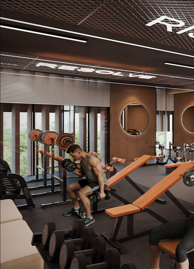 Fitness Centre at Avhad Bayline Residences, Mahim West