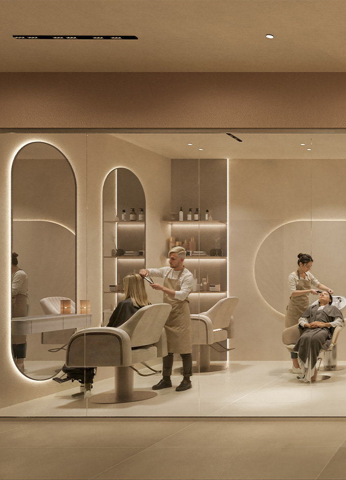 Salon Spa at Avhad Bayline Residences, Mahim West